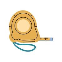 tape measure tool vector