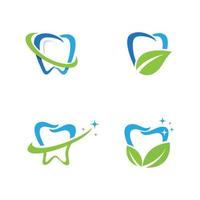 vector de plantilla de logotipo dental