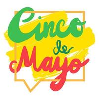 Cinco De Mayo Banner vector