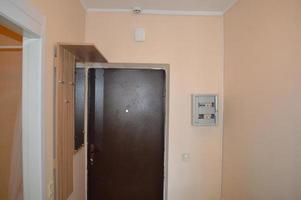 Apartment interior in a residential building photo