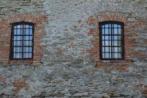 arquitectura de un antiguo castillo foto