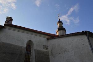 Architecture of an ancient castle photo