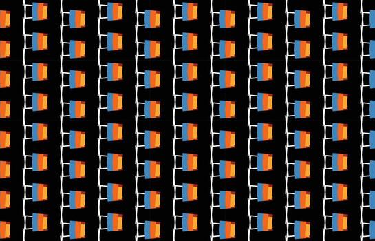 vector de patrones sin fisuras, fondo de textura abstracta, azulejos repetidos, seis colores.