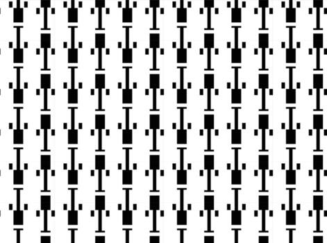 vector de patrones sin fisuras, fondo de textura abstracta, azulejos repetidos, dos colores.