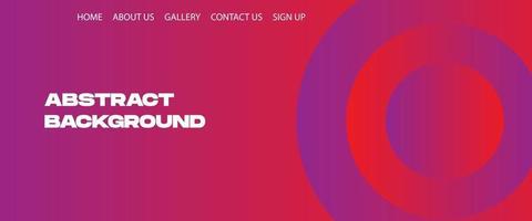 Abstract background design website vector