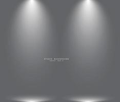 Empty studio room background. vector