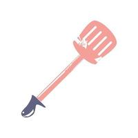 spatula utensil cooking sketch isolated style vector