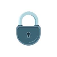 Lock set padlock key prison secret code door symbols vector
