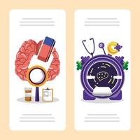 alzheimer problem brain vector