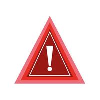 warning alert sign vector
