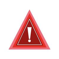 warning alert sign vector