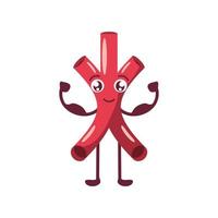 cute human artery vector