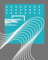 abstract brochure template vector
