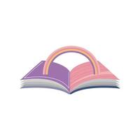 book fantasy imagination learn cartoon icon isolated style vector