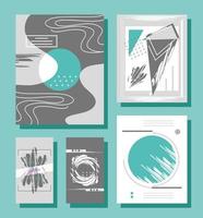 covers abstract template vector