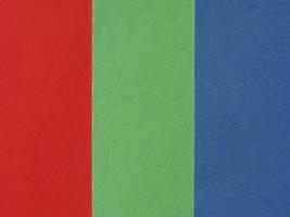 red green and blue cardboard texture background photo