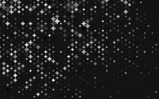 Light Silver, Gray vector background with colored stars.