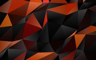 Dark Red vector low poly texture.