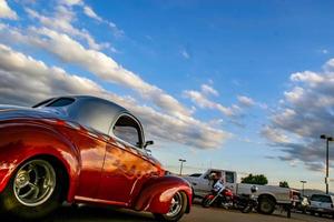 denver, estados unidos, 19 de junio de 2008 - coche clásico en el burger king classic car show en denver. Los espectáculos de autos clásicos de Burger King son gratuitos todos los jueves por la noche durante todo el verano. foto