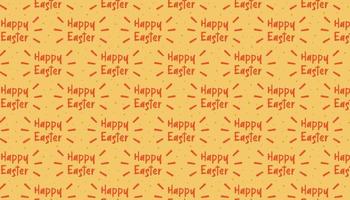 Happy Easter holiday decoration Pattern texture banner background Packaging design vector