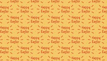 Happy Easter holiday decoration Pattern texture banner background Packaging design vector