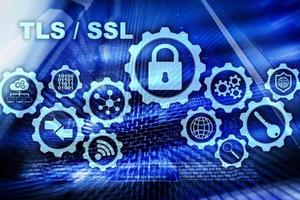 Transport Layer Security. capa de conexión segura. tls ssl. Los protocolos criptográficos proporcionan comunicaciones seguras. foto