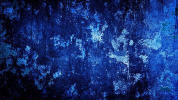 grunge background of old blue wall. abstract background. blue background photo