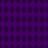 Seamless vector pattern with rhombuses in purple harlequin style. Carnival Mardi Gras Background