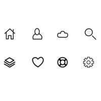 Best cool Icon Design Elements Icons vector