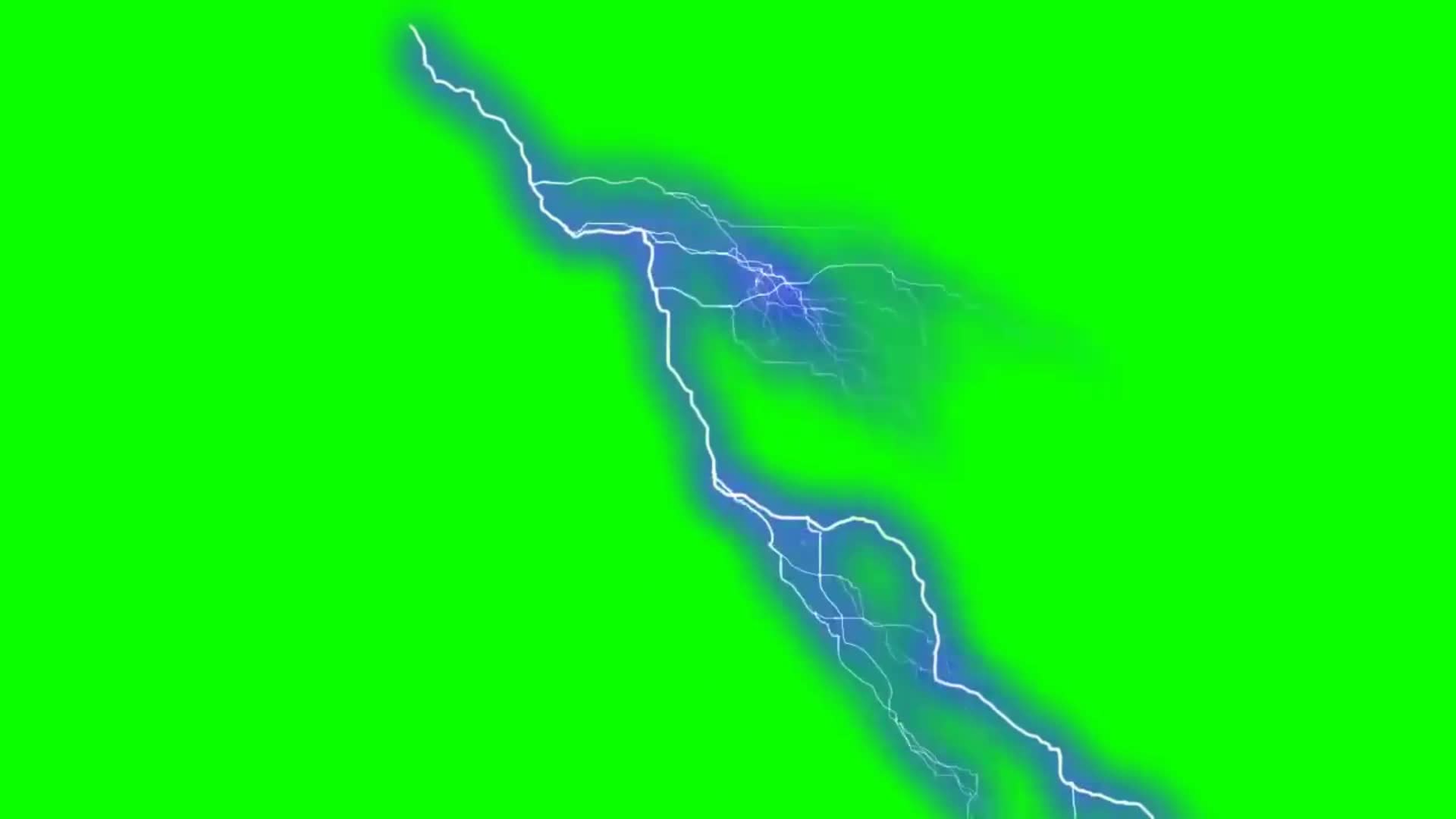 Amazing Lightning background green screen for your dramatic videos