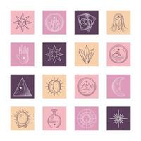 astrology mystic magical vector