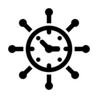 Time schedule icon vector