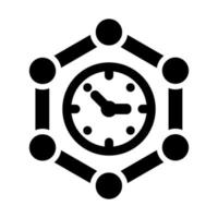 Time process icon vector