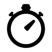 Stopwatch timer icon vector