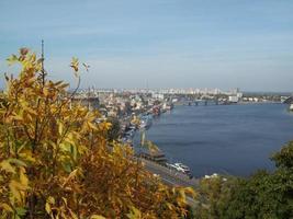 River and lakes in the countryside photo