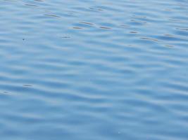 Texture of water in a river photo