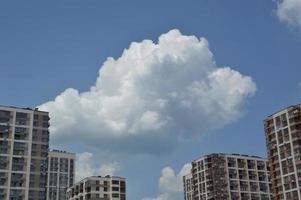 New residential buildings in the neighborhood and the infrastructure of the quarter photo