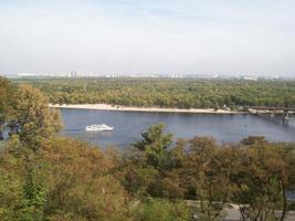 River and lakes in the countryside photo