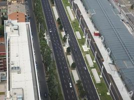 Aerial view of Turin photo