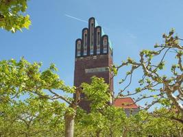 torre de bodas en darmstadt foto