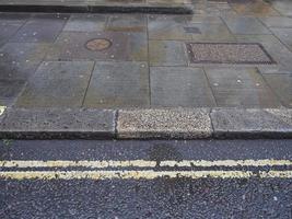 wet pavement background photo