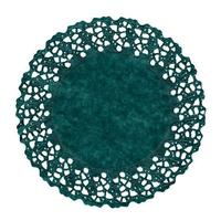 green paper doily photo