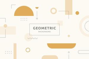 Abstract geometric background in flat design