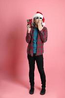 Man in Christmas Season photo