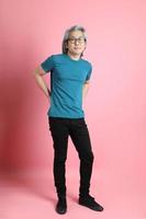 Man in Pink photo