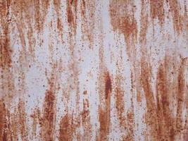 Fondo de superficie de metal oxidado en mal estado. foto