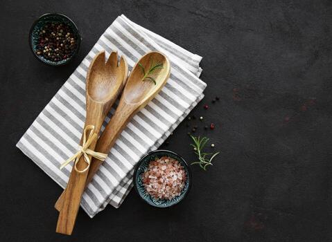 utensilios de cocina antiguos foto