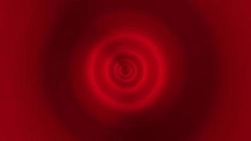 hipnótico rosa vermelho escuro círculo gradiente energia borrar ondas onduladas video