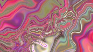 abstrakter mehrfarbiger flüssiger Hintergrund mit Blasen video