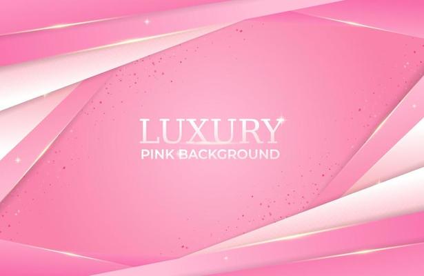 Luxury Pink Background Gradient Elegant Abstract Shape